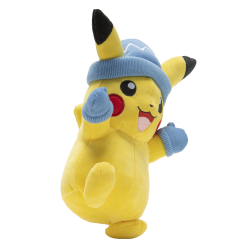 Peluche Pokemon - Pikachu with Winter Hat and Mittens 20cm