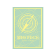 Fundas para cartas One Piece TCG - brújula verde amarilla (70 unidades)
