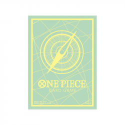 Fundas para cartas One Piece TCG - brújula verde amarilla (70 unidades)