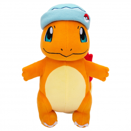 Peluche Pokemon - Charmander with Blue Hat 20cm