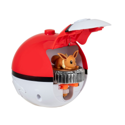 Figura Pokémon Battle Spinner Pack Eevee & Poké Ball