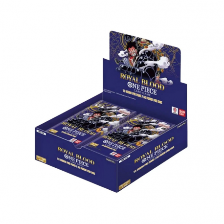 Caja de 24 sobres de cartas One Piece TCG OP-10 Royal Blood (inglés)