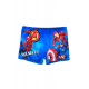 Bañador boxer niño Marvel - Spider-man, Iron Man y Capitán América azul 8 años 128cm