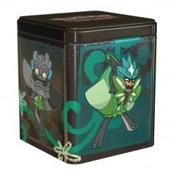 Lata apilable de cartas Pokemon Q1 2025 con Ogerpon (Inglés)
