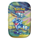 Mini lata de sobres de cartas Pokémon Vibrant Paldea - Pachirisu & Palafin (inglés)