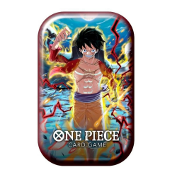 Caja de mini lata con 2 sobres One Piece TCG Vol.1 TS-01 Luffy (inglés)