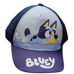 Gorra niño Bluey azul 52cm