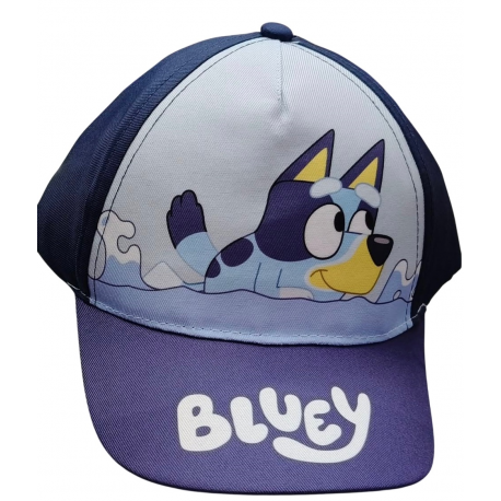 Gorra niño Bluey azul 52cm