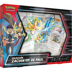 Caja de sobres de cartas Pokemon Journey Together Zacian ex De Paul (español)